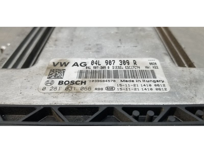 Recambio de centralita motor uce para seat leon st (5f8) reference referencia OEM IAM 04L907309R 0281031066  Recambio de centralita motor uce para seat leon st (5f8) reference referencia OEM IAM 04L907309R 0281031066