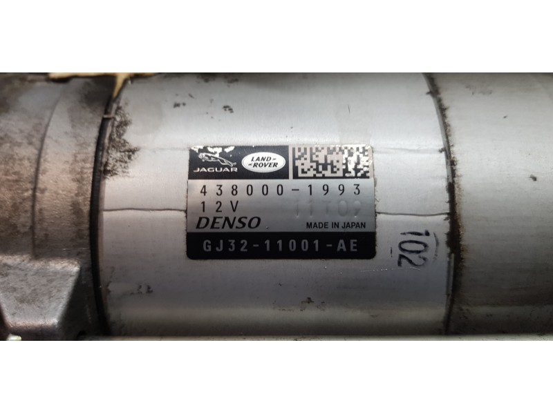 Recambio de motor arranque para land rover discovery sport pure referencia OEM IAM LR085507 GJ3211001AE 