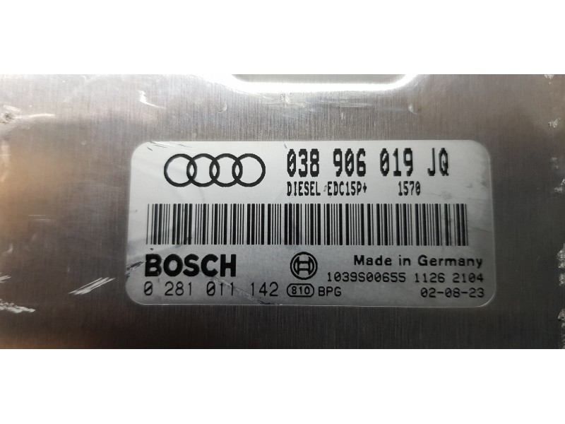 Recambio de centralita motor uce para audi a4 avant (8e) 1.9 tdi (96kw) referencia OEM IAM 038906019JQ  