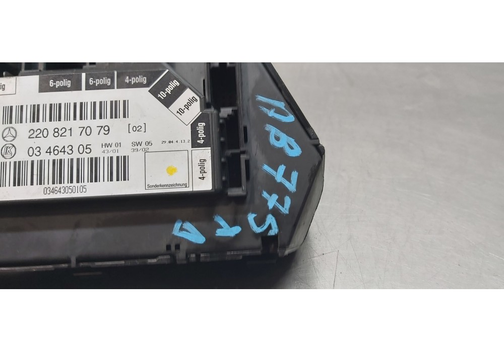 Recambio de interruptor para mercedes clase s (w220) berlina 430 l (220.170) referencia OEM IAM 2208217079  