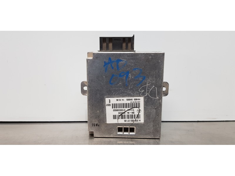 Recambio de modulo electronico para mercedes clase m (w164) 320 / 350 cdi (164.122) referencia OEM IAM A2098200785  