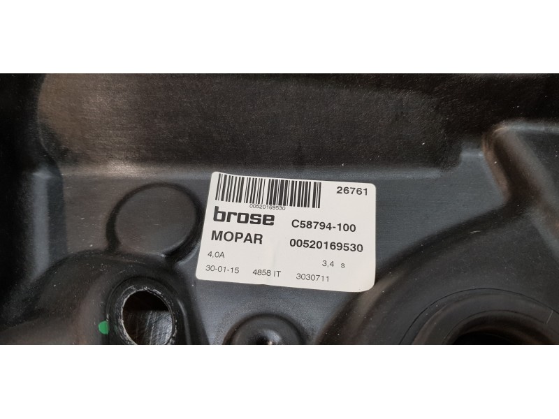 Recambio de elevalunas delantero izquierdo para fiat 500 x (334) pop star referencia OEM IAM 00520169530  