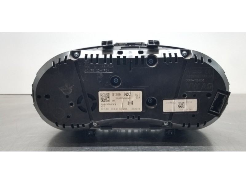 Recambio de cuadro instrumentos para seat leon st (5f8) reference referencia OEM IAM 5F0920863A 5F0920863C  Recambio de cuadro instrumentos para seat leon st (5f8) reference referencia OEM IAM 5F0920863A 5F0920863C