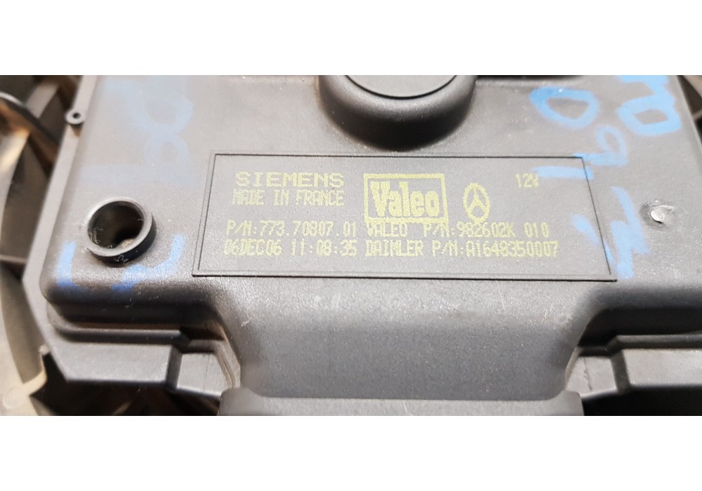 Recambio de motor calefaccion para mercedes clase m (w164) 320 / 350 cdi (164.122) referencia OEM IAM A1648350007   Recambio de motor calefaccion para mercedes clase m (w164) 320 / 350 cdi (164.122) referencia OEM IAM A1648350007