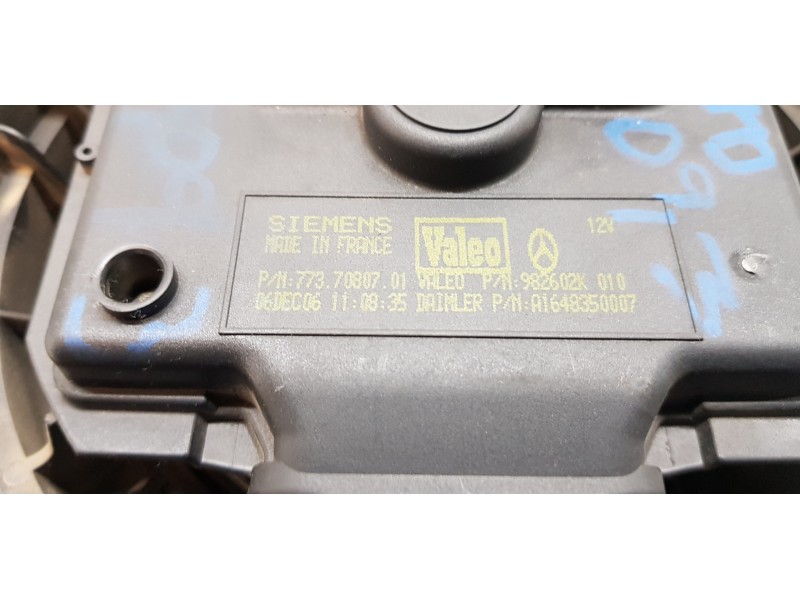 Recambio de motor calefaccion para mercedes clase m (w164) 320 / 350 cdi (164.122) referencia OEM IAM A1648350007   Recambio de motor calefaccion para mercedes clase m (w164) 320 / 350 cdi (164.122) referencia OEM IAM A1648350007