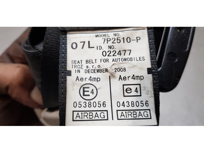 Recambio de kit airbag para toyota avensis (t27) executive referencia OEM IAM   