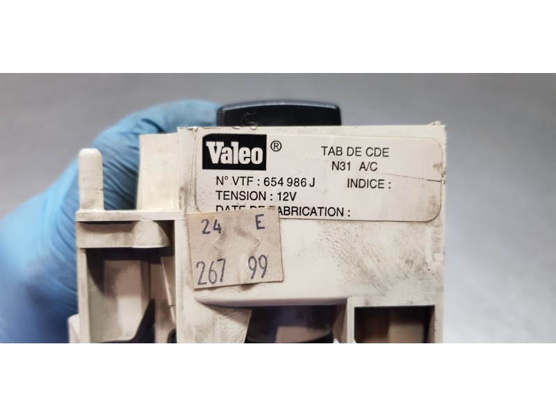 Recambio de mando calefaccion / aire acondicionado para peugeot partner (s1) combispace referencia OEM IAM 6451HH 654986J 