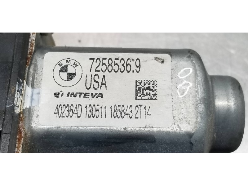 Recambio de elevalunas trasero derecho para bmw x3 (f25) xdrive 20d referencia OEM IAM 51357382138 7258536 