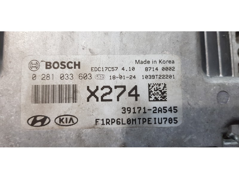 Recambio de centralita motor uce para kia carens ( ) basic referencia OEM IAM 391712A545   Recambio de centralita motor uce para kia carens ( ) basic referencia OEM IAM 391712A545