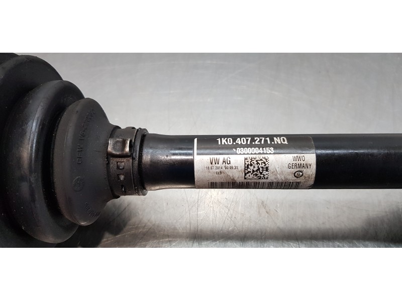 Recambio de transmision delantera izquierda para skoda suberb (3t4) ambition referencia OEM IAM 1K0407271NQ   Recambio de transmision delantera izquierda para skoda suberb (3t4) ambition referencia OEM IAM 1K0407271NQ