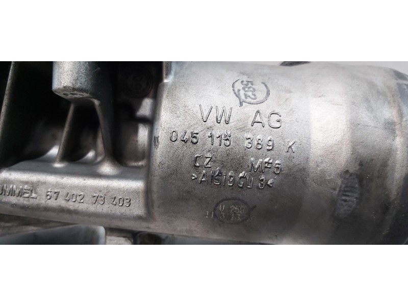 Recambio de soporte filtro aceite para audi q5 (8r) 2.0 tdi (125kw) referencia OEM IAM 045115389H  
