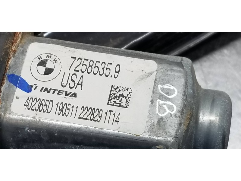 Recambio de elevalunas trasero izquierdo para bmw x3 (f25) xdrive 20d referencia OEM IAM 51357382139 7258535 