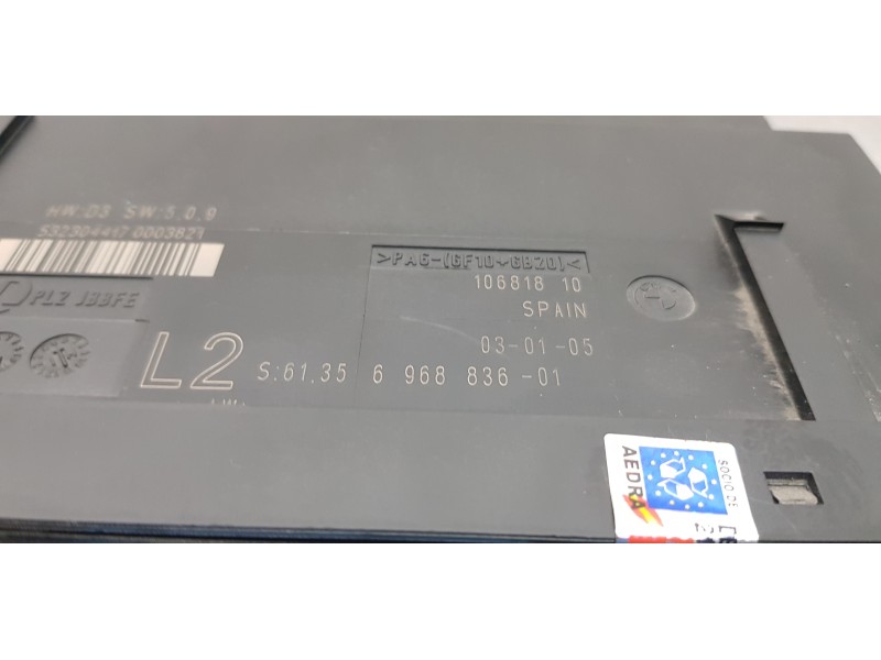 Recambio de modulo electronico para bmw serie 1 berlina (e81/e87) 116i referencia OEM IAM 61356968836  