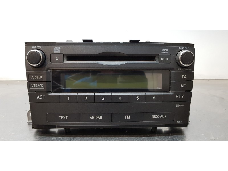Recambio de sistema audio / radio cd para toyota avensis (t27) executive referencia OEM IAM 8612005150  