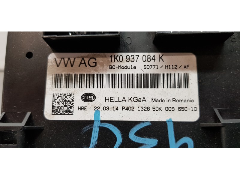 Recambio de modulo electronico para seat altea xl (5p5) reference ecomotive referencia OEM IAM 1K0937084K   Recambio de modulo electronico para seat altea xl (5p5) reference ecomotive referencia OEM IAM 1K0937084K