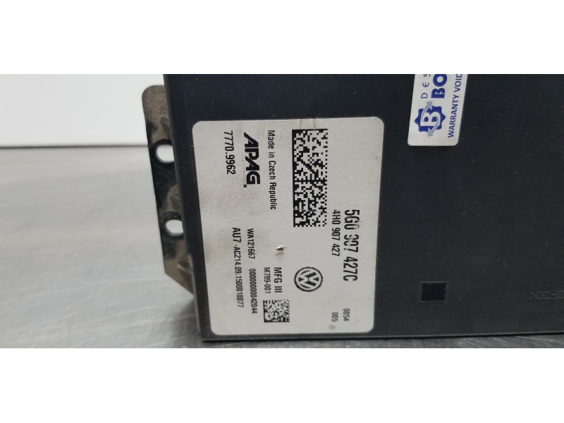 Recambio de modulo confort para seat leon st (5f8) reference referencia OEM IAM 5G0907427C   Recambio de modulo confort para seat leon st (5f8) reference referencia OEM IAM 5G0907427C