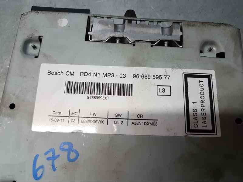 Recambio de sistema audio / radio cd para peugeot 5008 premium referencia OEM IAM 9666959577   Recambio de sistema audio / radio cd para peugeot 5008 premium referencia OEM IAM 9666959577