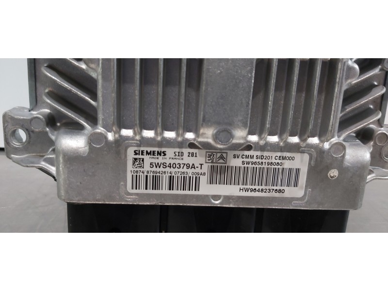 Recambio de centralita motor uce para peugeot 407 premium referencia OEM IAM 9658198080  