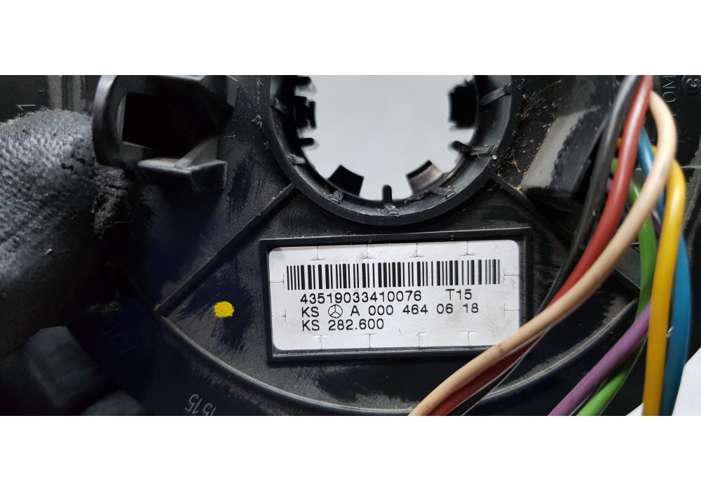 Recambio de anillo airbag para mercedes clase c (w203) berlina 270 cdi (203.016) referencia OEM IAM A0004640618  