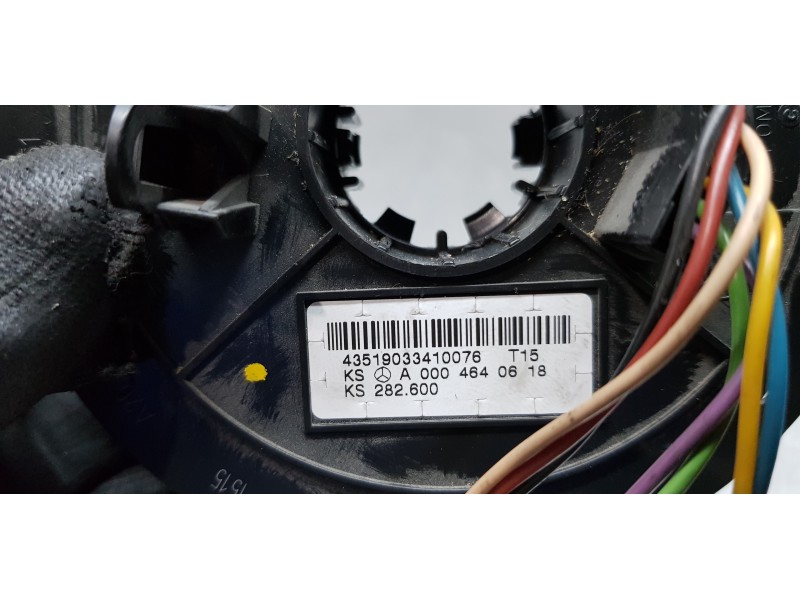 Recambio de anillo airbag para mercedes clase c (w203) berlina 270 cdi (203.016) referencia OEM IAM A0004640618  