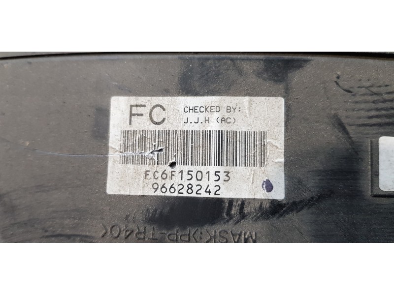 Recambio de cuadro instrumentos para chevrolet captiva 2.4 ls referencia OEM IAM 96628242  