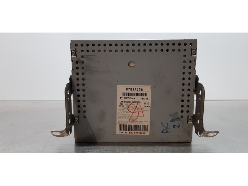 Recambio de sistema audio / radio cd para mitsubishi lancer berlina (cy0) instyle referencia OEM IAM 8701A278  