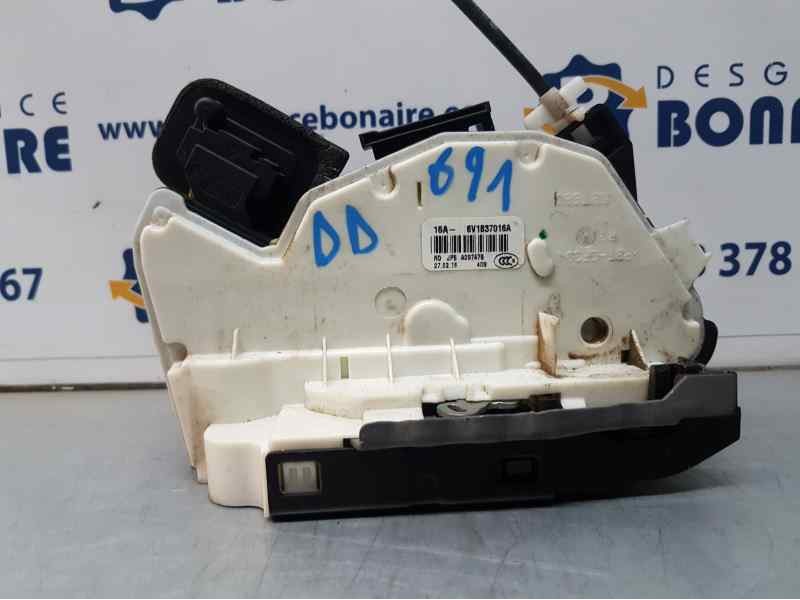 Recambio de cerradura puerta delantera derecha para skoda fabia active referencia OEM IAM 6V1837016A  