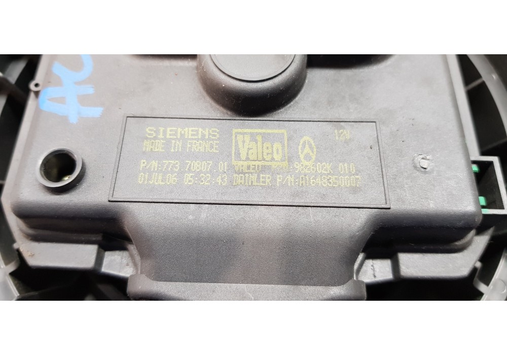 Recambio de motor calefaccion para mercedes clase m (w164) 280 / 300 cdi (164.120) referencia OEM IAM A1648350007  