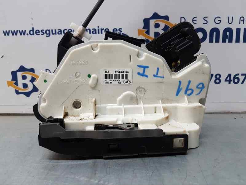 Recambio de cerradura puerta trasera izquierda para skoda fabia active referencia OEM IAM 6V0839015A  