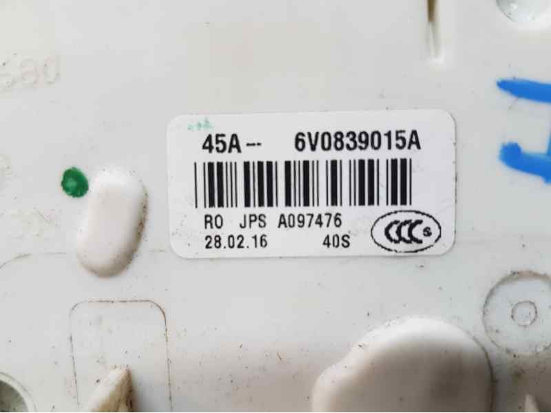 Recambio de cerradura puerta trasera izquierda para skoda fabia active referencia OEM IAM 6V0839015A  