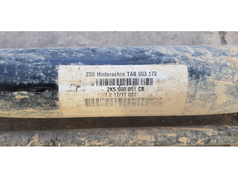 Recambio de puente trasero para volkswagen caddy furgón/kombi furgón bmt referencia OEM IAM 2K5500051CB   Recambio de puente trasero para volkswagen caddy furgón/kombi furgón bmt referencia OEM IAM 2K5500051CB