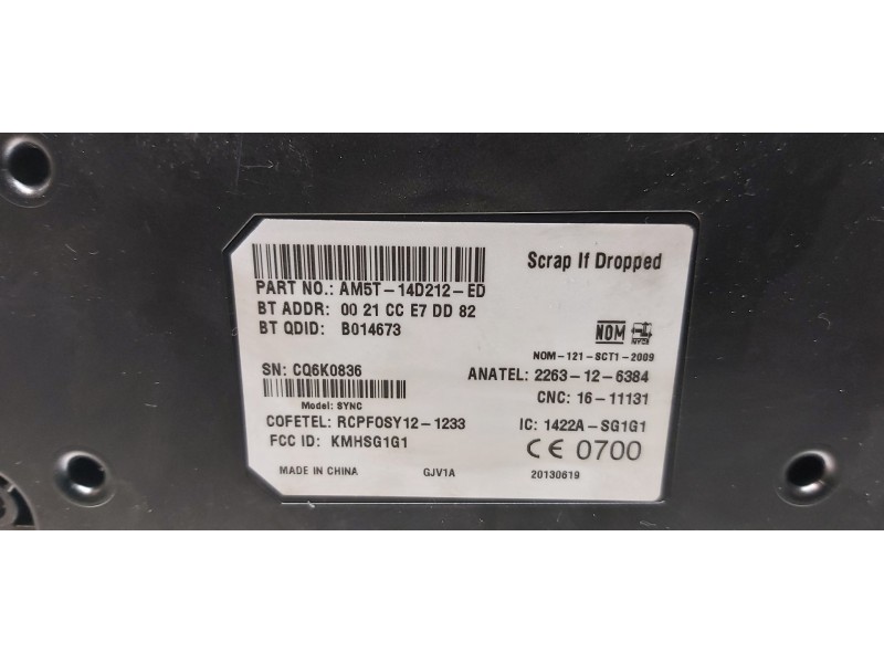 Recambio de modulo electronico para ford focus lim. (cb8) titanium referencia OEM IAM AM5T14D212ED   Recambio de modulo electronico para ford focus lim. (cb8) titanium referencia OEM IAM AM5T14D212ED