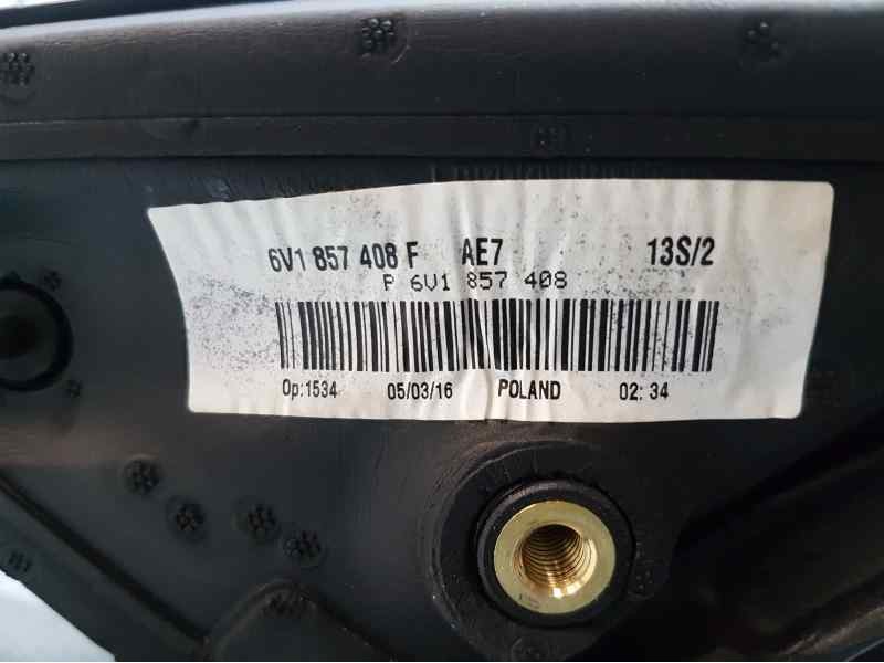 Recambio de retrovisor derecho para skoda fabia active referencia OEM IAM 6V1857408F  