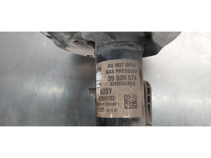 Recambio de amortiguador delantero derecho para opel astra k lim. 5türig business referencia OEM IAM 39039574  