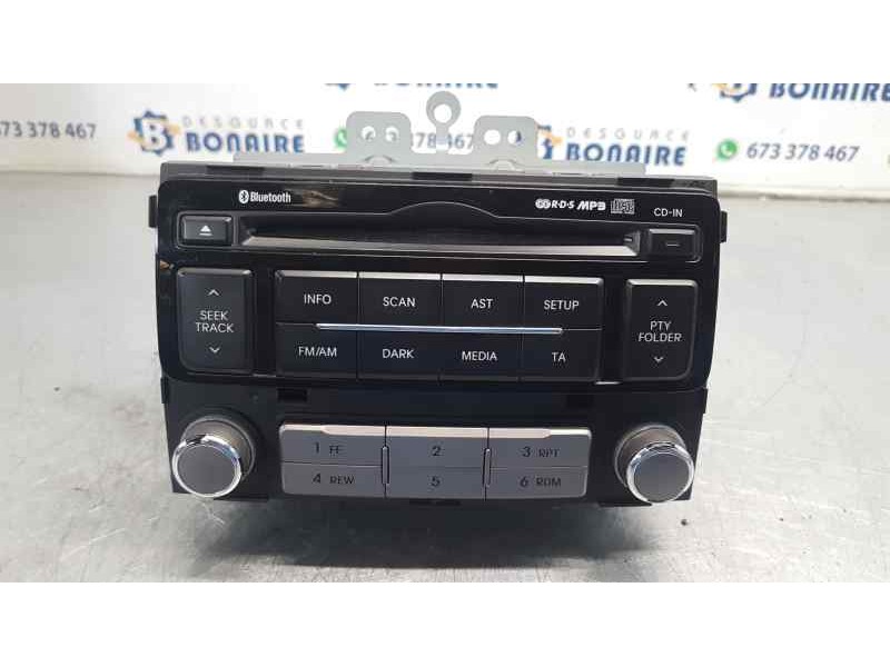 Recambio de sistema audio / radio cd para hyundai i20 tecno s ii referencia OEM IAM 961211J252  
