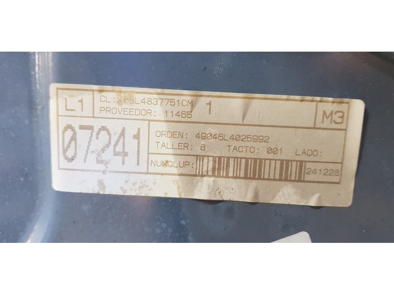 Recambio de elevalunas delantero izquierdo para seat ibiza (6l1) stella referencia OEM IAM 6L4837751CM  