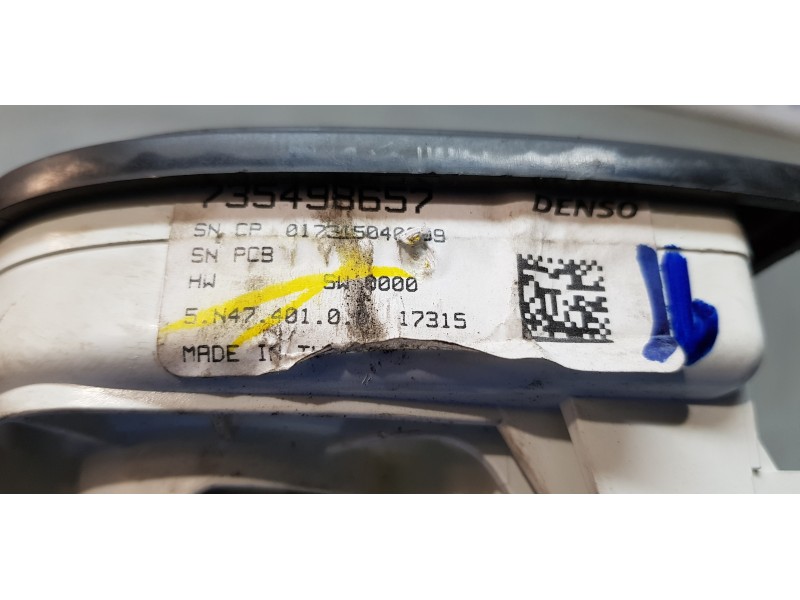 Recambio de mando calefaccion / aire acondicionado para opel combo d expression l2h1 referencia OEM IAM 735498657   Recambio de mando calefaccion / aire acondicionado para opel combo d expression l2h1 referencia OEM IAM 735498657