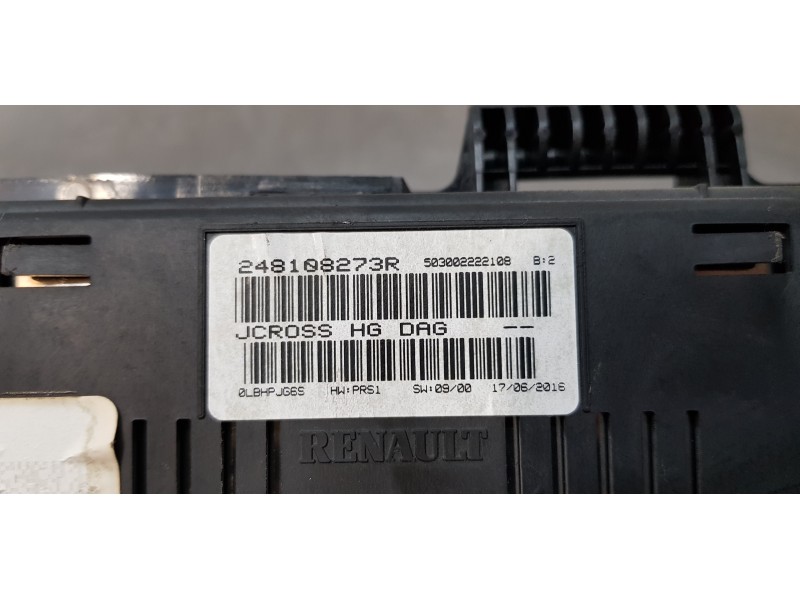 Recambio de cuadro instrumentos para renault scenic iii grand dynamique referencia OEM IAM 248108273R   Recambio de cuadro instrumentos para renault scenic iii grand dynamique referencia OEM IAM 248108273R