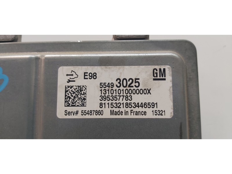 Recambio de centralita motor uce para opel astra k lim. 5türig business referencia OEM IAM 55493025  