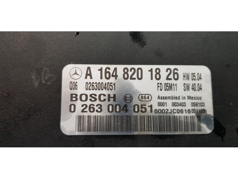 Recambio de modulo electronico para mercedes clase r (w251) 320 cdi (251.022) referencia OEM IAM A1648201826  