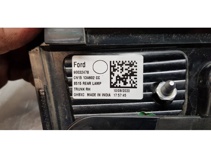 Recambio de piloto trasero derecho interior para ford ecosport (cr6) trend referencia OEM IAM 2280911 CN1513A602CC  Recambio de piloto trasero derecho interior para ford ecosport (cr6) trend referencia OEM IAM 2280911 CN1513A602CC