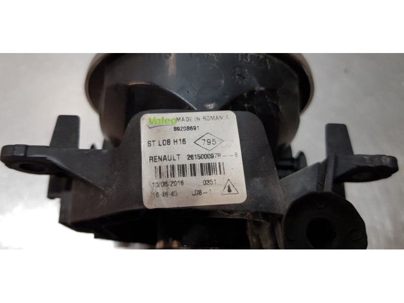 Recambio de faro antiniebla derecho para renault scenic iii grand dynamique referencia OEM IAM 261500097R   Recambio de faro antiniebla derecho para renault scenic iii grand dynamique referencia OEM IAM 261500097R