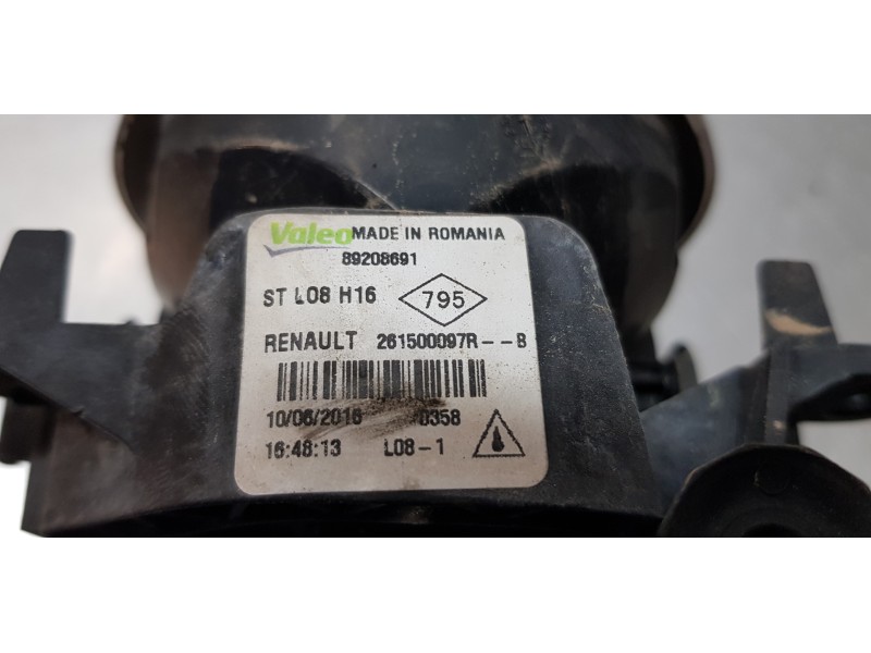 Recambio de faro antiniebla izquierdo para renault scenic iii grand dynamique referencia OEM IAM 261500097R   Recambio de faro antiniebla izquierdo para renault scenic iii grand dynamique referencia OEM IAM 261500097R