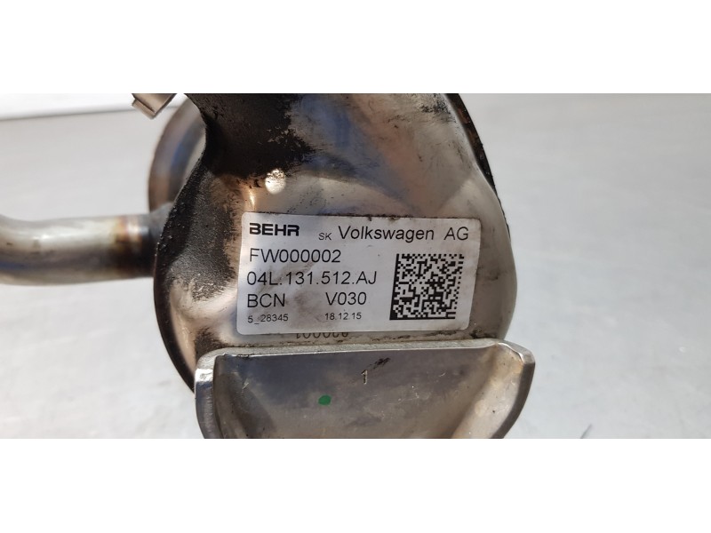 Recambio de enfriador egr para volkswagen caddy furgón/kombi kombi referencia OEM IAM 04L131512AJ  