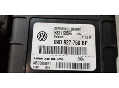 Recambio de centralita cambio automatico para volkswagen touareg (7la) tdi r5 referencia OEM IAM 09D927750BP   2