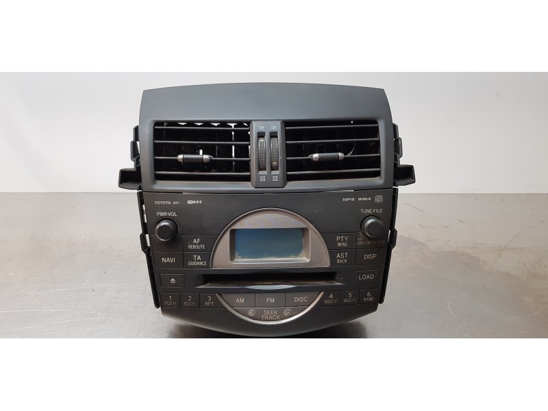 Recambio de sistema audio / radio cd para toyota rav 4 (a3) sol referencia OEM IAM 8612042220  