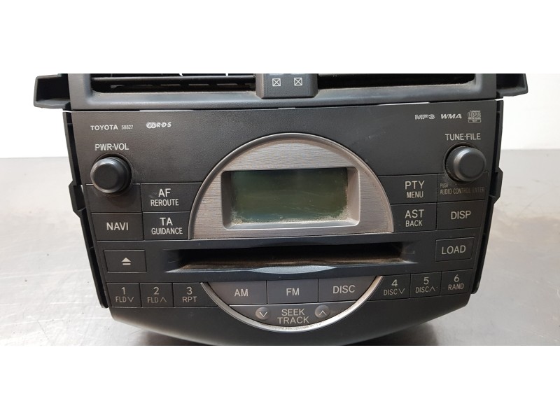 Recambio de sistema audio / radio cd para toyota rav 4 (a3) sol referencia OEM IAM 8612042220  