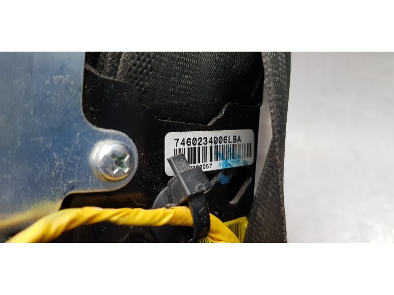 Recambio de cinturon seguridad delantero derecho para ssangyong korando limited 4x2 referencia OEM IAM 7460234006LBA   Recambio de cinturon seguridad delantero derecho para ssangyong korando limited 4x2 referencia OEM IAM 7460234006LBA