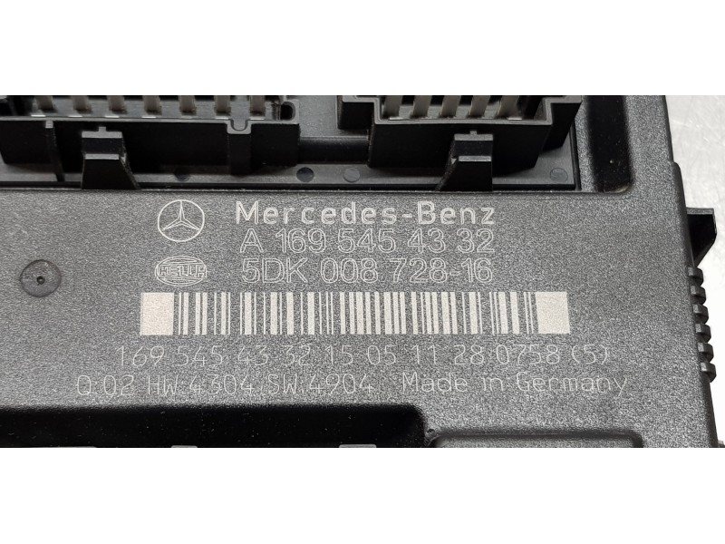 Recambio de modulo confort para mercedes clase b (w245) 200 (245.233) referencia OEM IAM A1695454332   Recambio de modulo confort para mercedes clase b (w245) 200 (245.233) referencia OEM IAM A1695454332