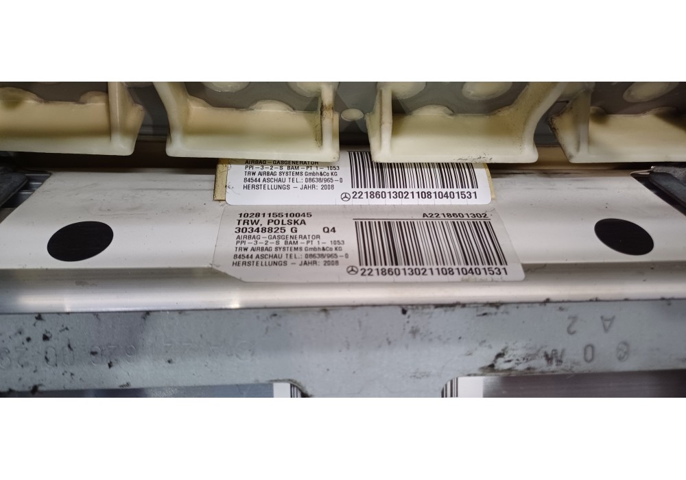 Recambio de kit airbag para mercedes clase s (w221) berlina 320 / 350 cdi (221.022) referencia OEM IAM A22168031879E71  